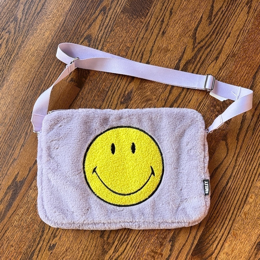 Smiley X H&M Women’s Lilac Smiley Face Laptop Bag